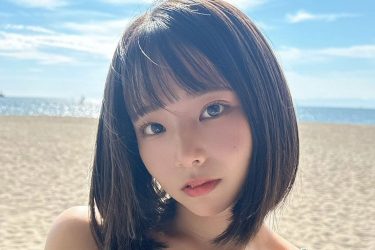 奥泉奏、ビーチでビジュ爆発