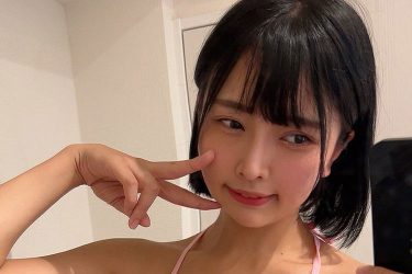 橋本ひかり、はみピース自撮り