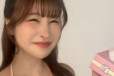 木南美々、にこにこティッシュ