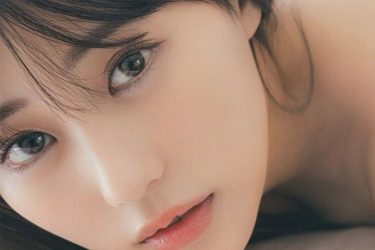 田中美久、寝転び曲線美