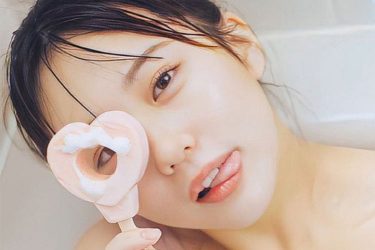 田中美久、ぺろっりんのぞき